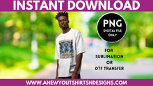 Load image into Gallery viewer, Football Homecoming Design | &quot;They Not Like Us&quot; Graphic T-Shirt Design | Digital Download | Instant PNG File
